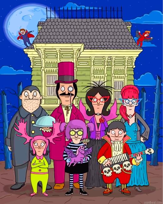 Bobs burgers halloween painting by numbers.jpeg