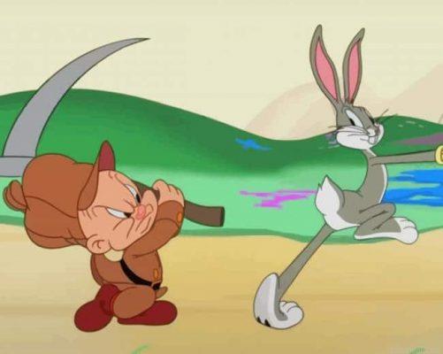 Bugs and elmer fudd looney tunes painting by numbers.jpeg