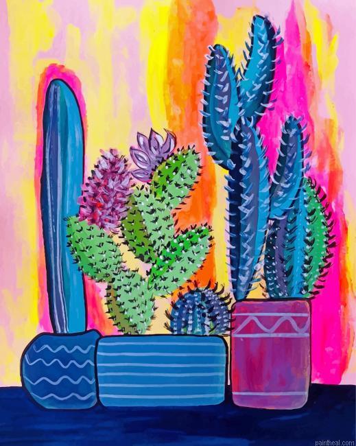 Cactus plants pots painting by numbers.jpeg