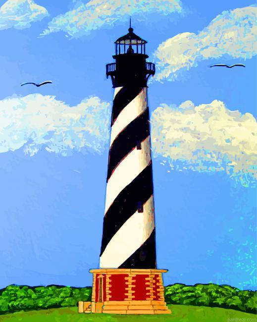 Cape hatteras lighthouse painting by numbers.jpeg