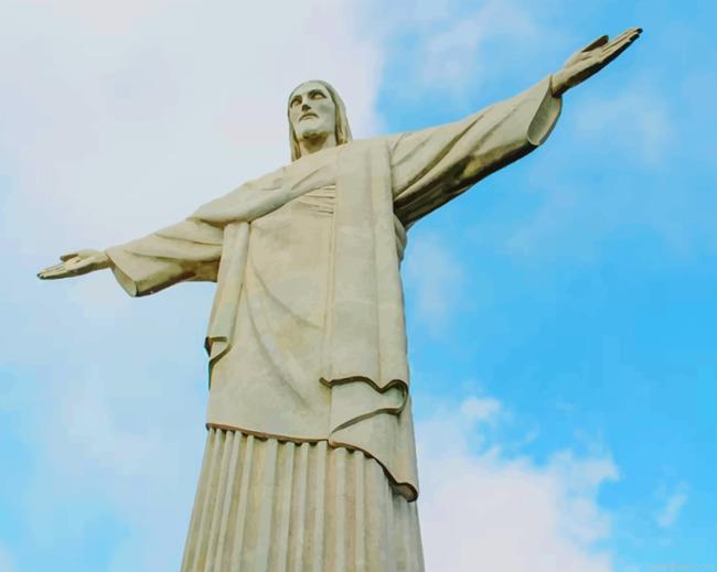 Christ the redeemer statue painting by numbers.jpeg