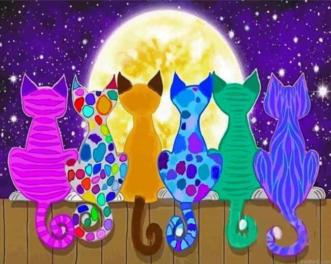 Colorful night cats painting by numbers.jpeg