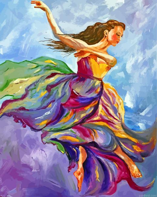 Dancing woman art painting by numbers.jpeg