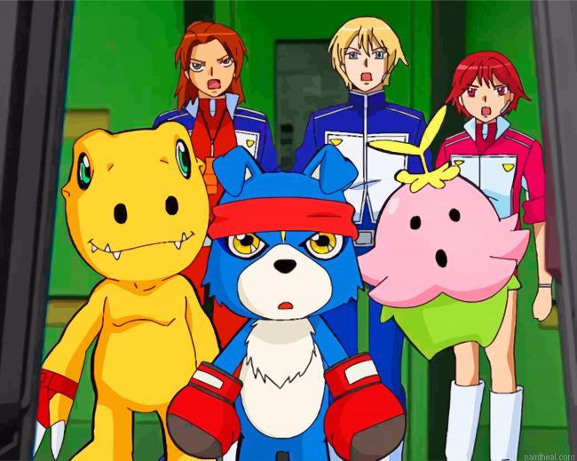 Digimon adventure anime painting by numbers.jpeg