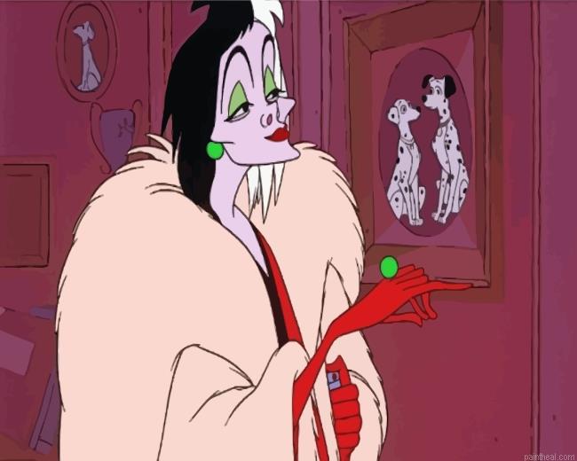 Disney cruella de vil painting by numbers.jpeg