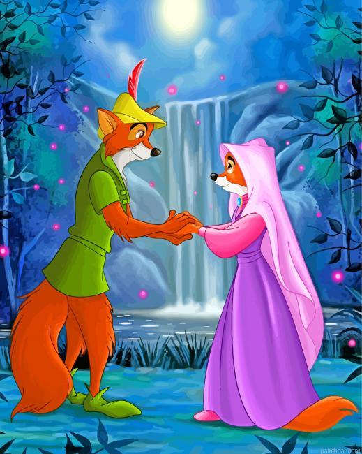 Disney lady marian and robin hood painting by numbers.jpeg