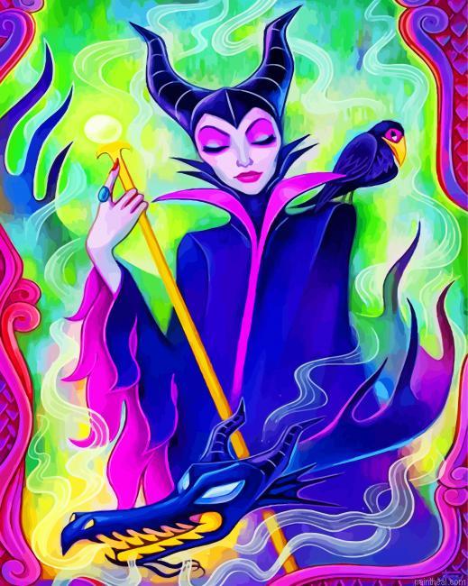 Disney maleficent painting by numbers.jpeg
