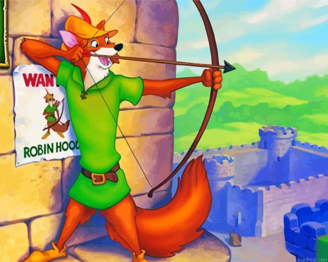 Disney robin hood painting by numbers.jpeg