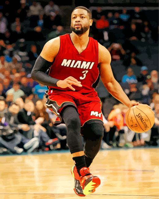 Dwyane wade basketball player painting by numbers.jpeg