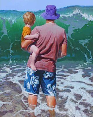Father and son on the beach painting by numbers.jpeg