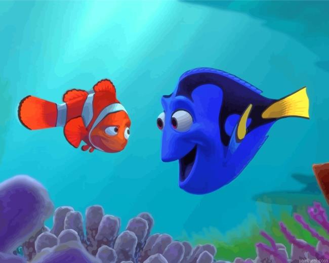 Finding dory animation painting by numbers.jpeg