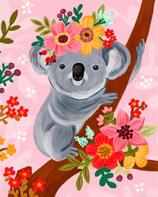 Floral koala painting by numbers.jpeg