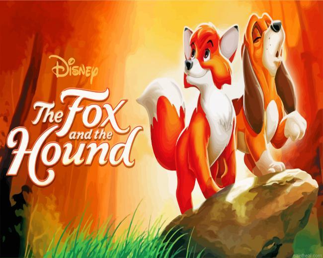 Fox and the hound painting by numbers.jpeg