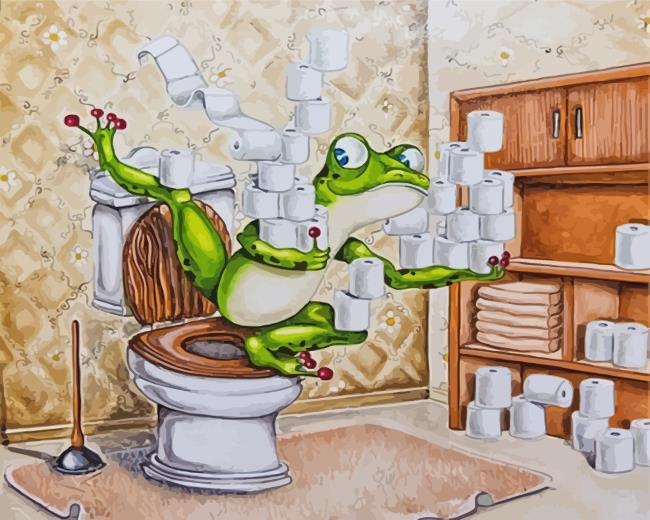 Frog in toilet painting by numbers.jpeg