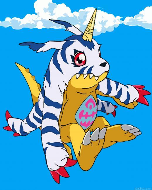 Gabumon painting by numbers.jpeg