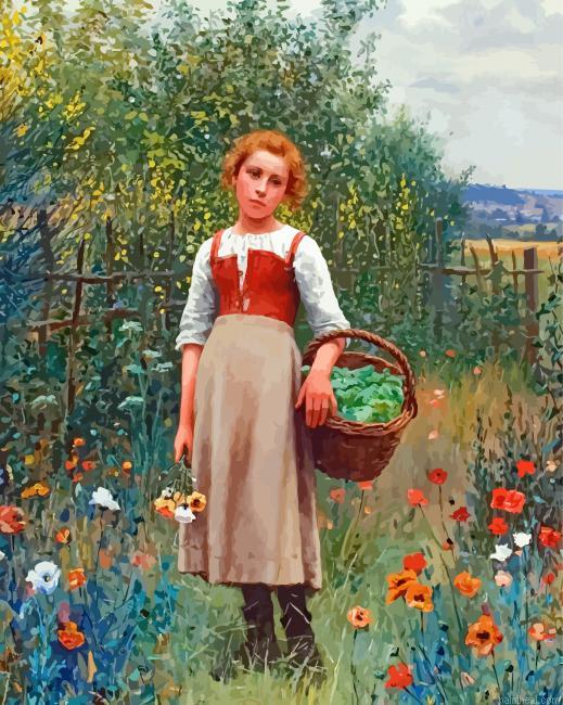 Girl in garden painting by numbers.jpeg