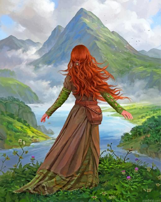 Girl in nature painting by numbers.jpeg