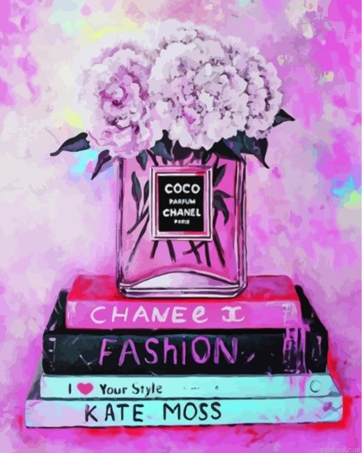 Girly chanel perfume painting by numbers.jpeg