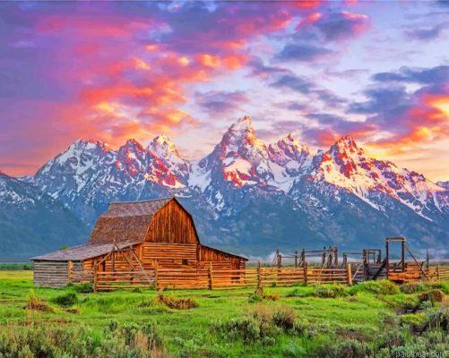 Grand teton national park jackson hole painting by numbers.jpeg