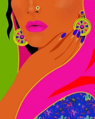 Illustration indian woman painting by numbers.jpeg