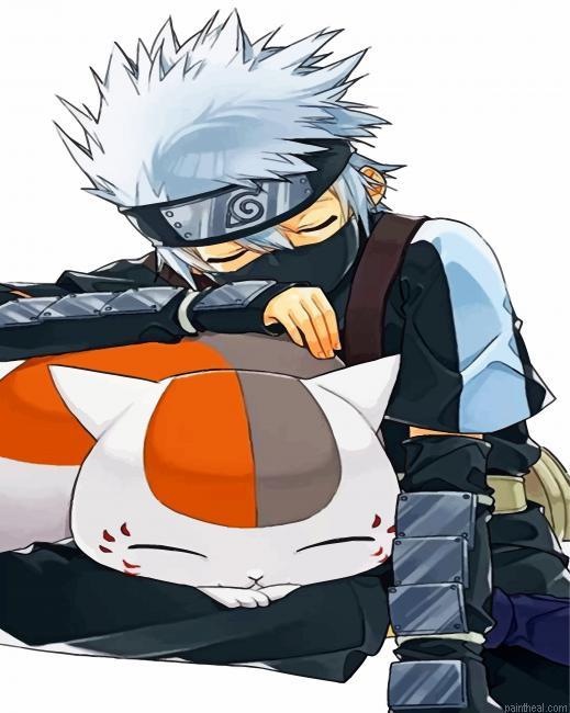 Kakashi sensei hatake painting by numbers.jpeg