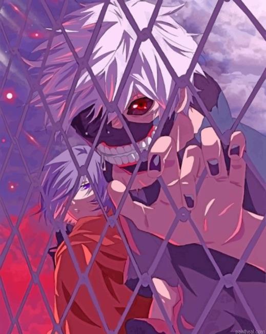 Ken kaneki painting by numbers.jpeg