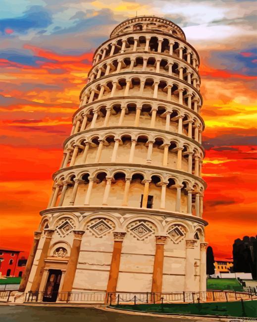 Leaning tower of pisa italy painting by numbers.jpeg