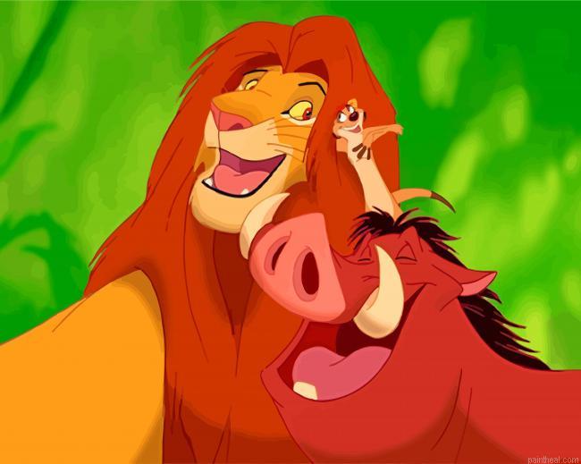 Lion king timon and pumbaa painting by numbers.jpeg