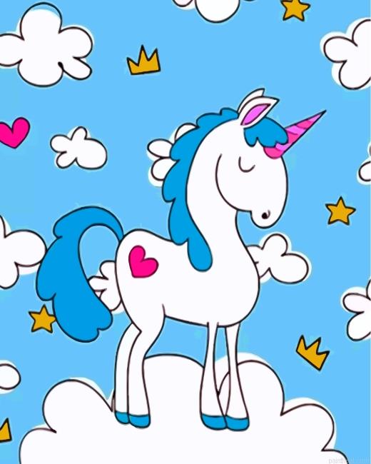 Lonely cute unicorn painting by numbers.jpeg