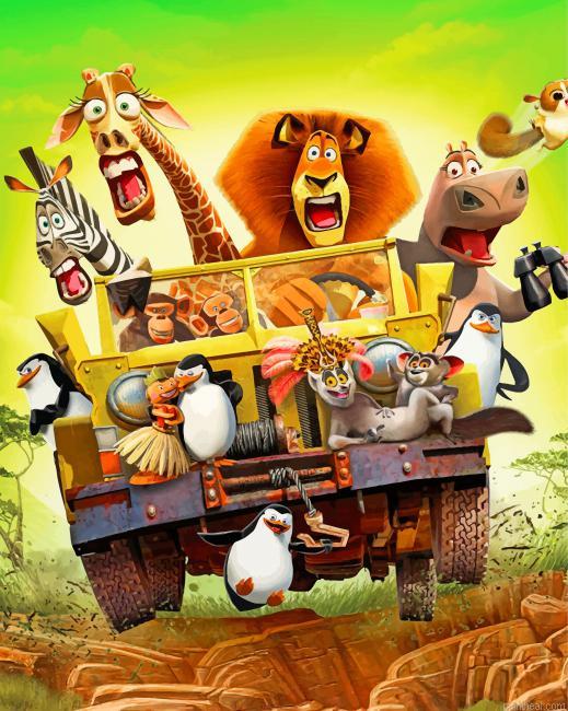 Madagascar movie painting by numbers.jpeg