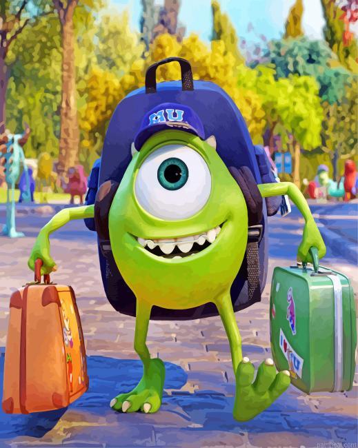 Monster inc cartoon painting by numbers.jpeg
