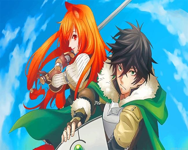 Naofumi iwatani and raphtalia painting by numbers.jpeg