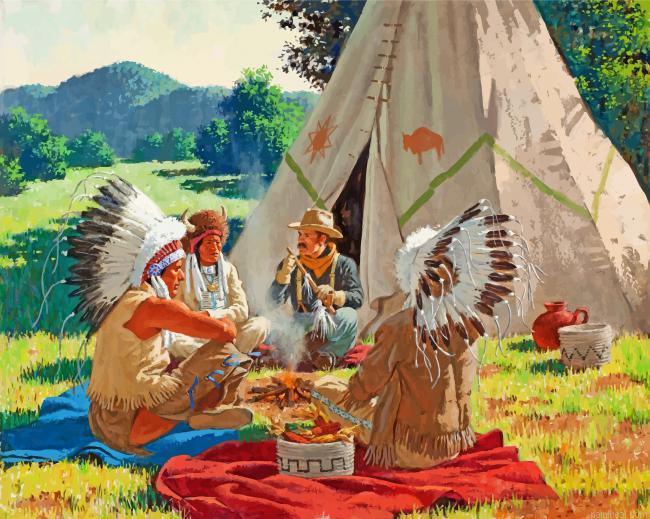 Native indians painting by numbers.jpeg