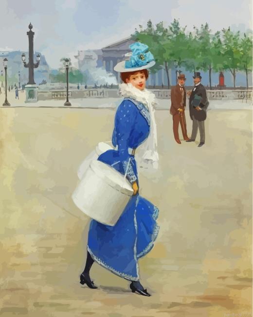 Parisienne place de la concorde painting by numbers.jpeg