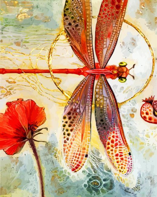 Pink dragonfly painting by numbers.jpeg