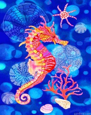 Pink yellow seahorse painting by numbers.jpeg