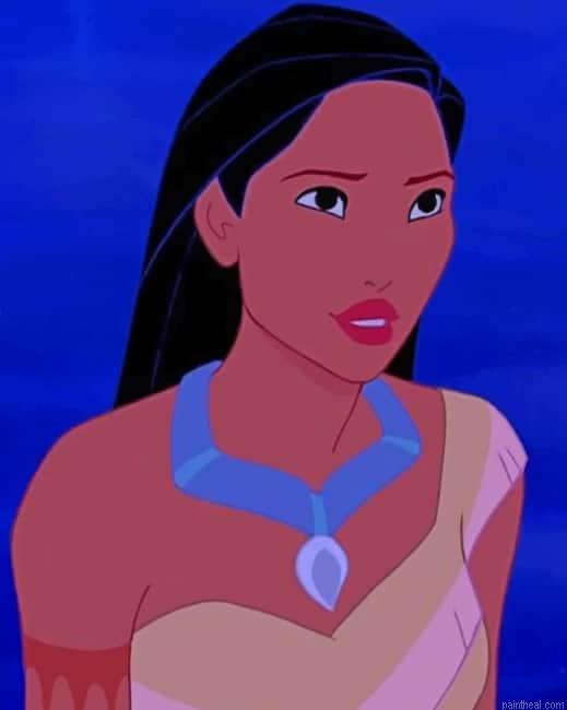 Pocahontas animation painting by numbers.jpeg