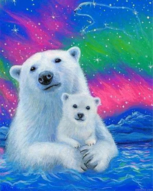 Polar bears painting by numbers.jpeg