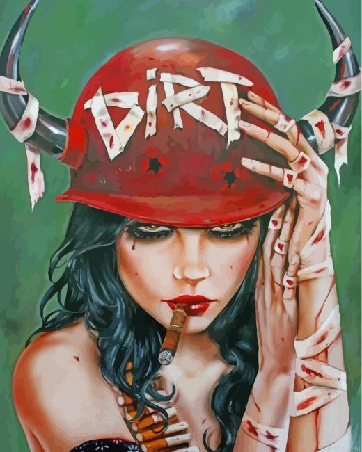 Rebel girl painting by numbers.jpeg