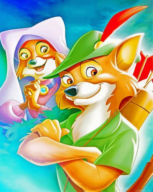 Robin hood and lady marian painting by numbers.jpeg