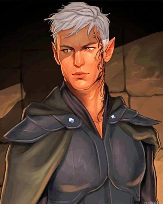 Rowan throne of glass painting by numbers.jpeg