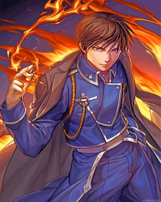 Roy mustang anime character painting by numbers.jpeg