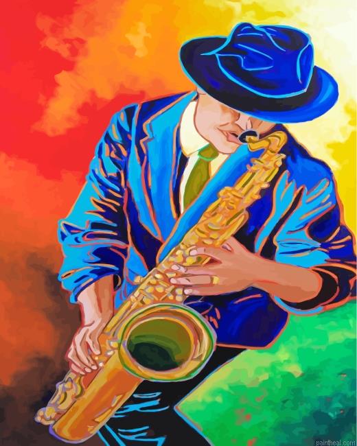 Saxophone man painting by numbers.jpeg