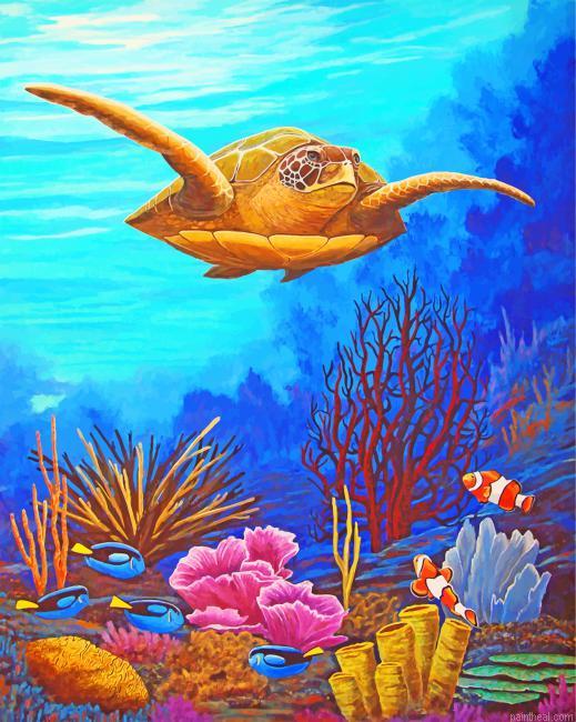 Sea turtle painting by numbers.jpeg