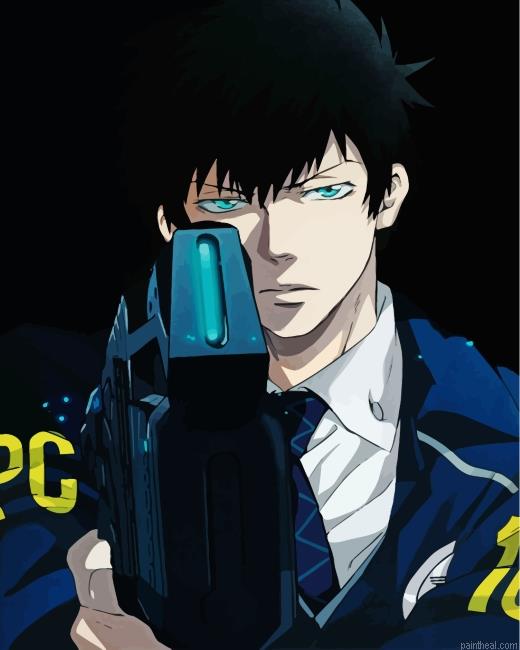 Shinya kogami policeman painting by numbers.jpeg