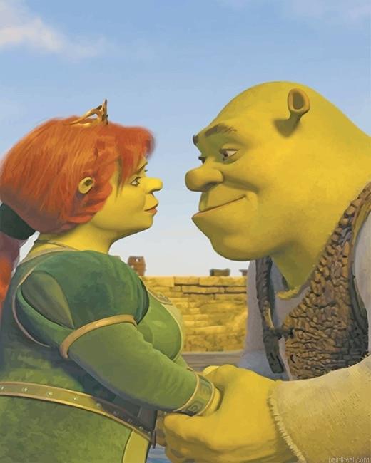 Shrek and fiona painting by numbers.jpeg