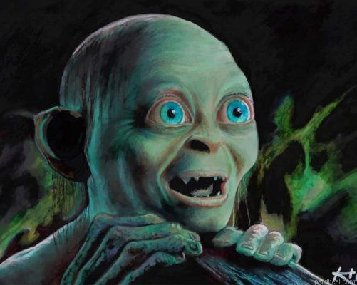 Smeagol the lord of the rings painting by numbers.jpeg