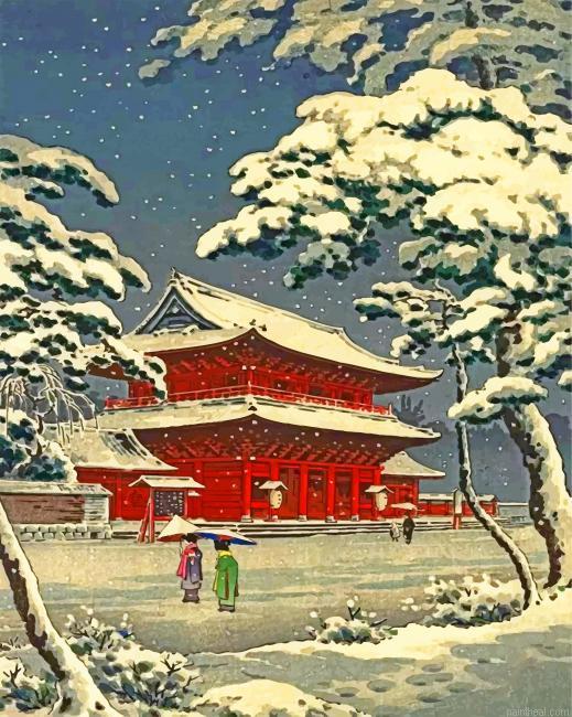 Snow in japan painting by numbers.jpeg