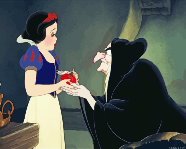 Snow white and the evil queen painting by numbers.jpeg