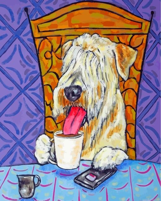 Soft coated wheaten terrier painting by numbers.jpeg
